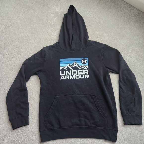 Under Armour Other - Under Armour Black Hoodie, Youth Large